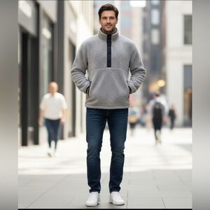 Wellen Windsurf Fleece Snap Pullover